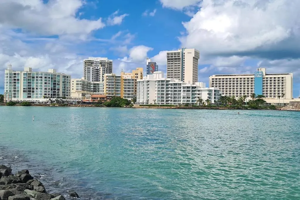 Lagoon-Front Escape Steps Away From The Beach! San Juan Apartment