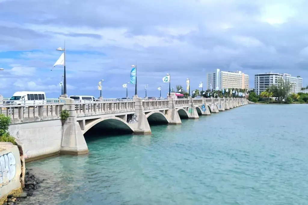 Apartment Lagoon-Front Escape Steps Away From The Beach! San Juan